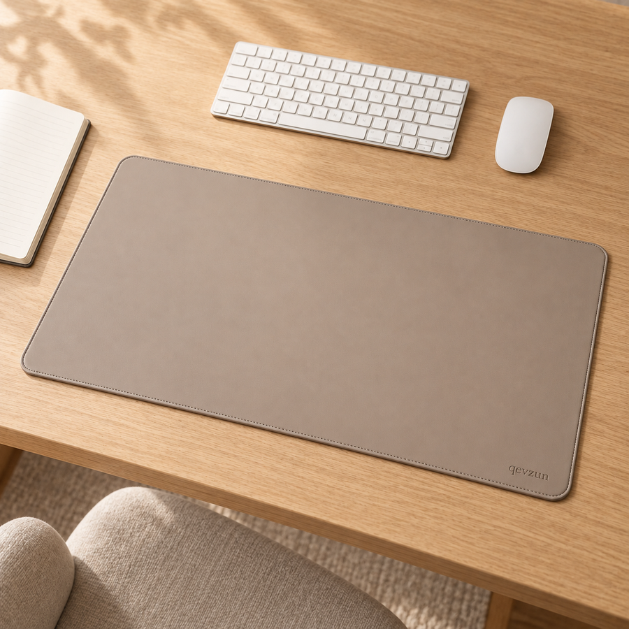 qevzun Soft Grid Desk Mat