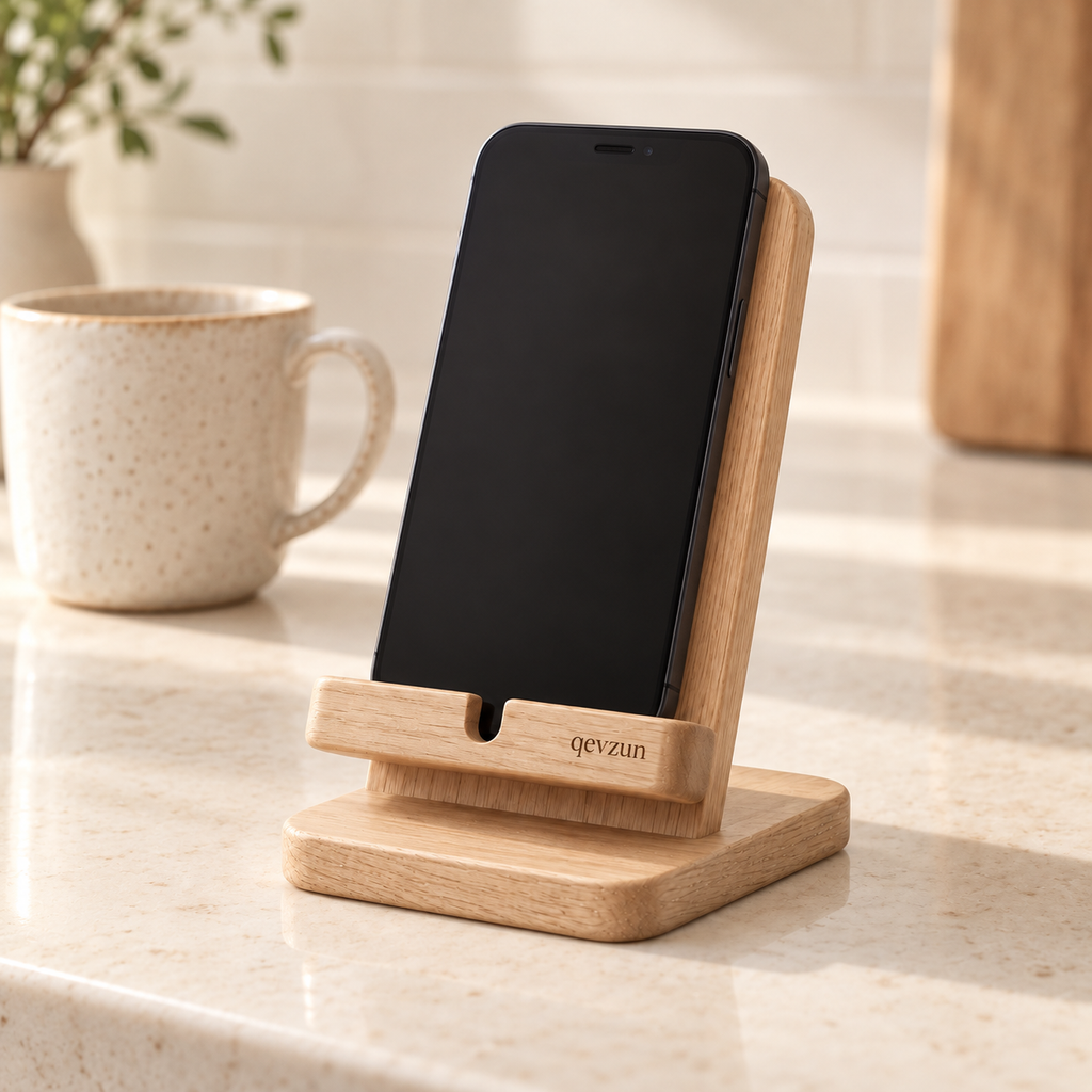 qevzun Rise Wooden Phone Stand