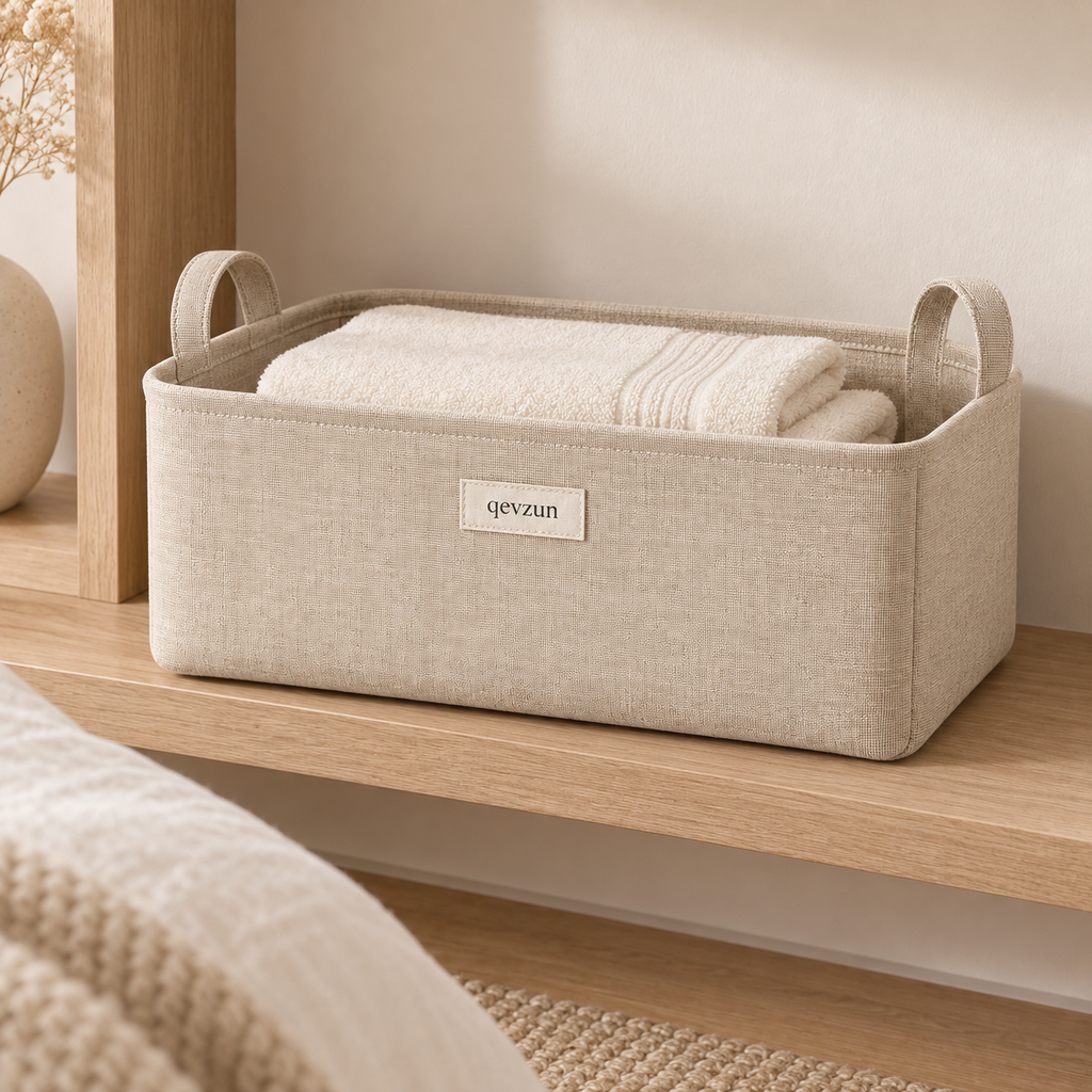 qevzun Woven Ease Storage Basket